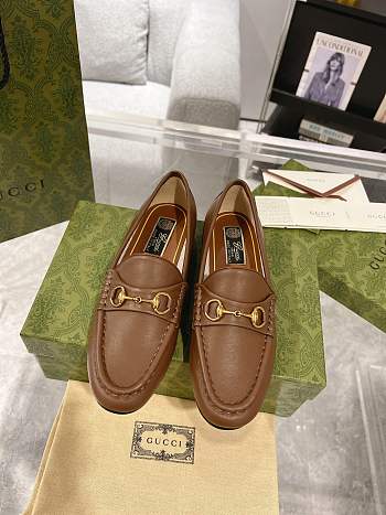 Gucci Horsebit Brown Loafer