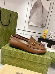 Gucci Horsebit Brown Loafer - 3