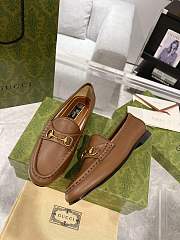 Gucci Horsebit Brown Loafer - 4