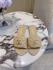 Chanel Beige Slides 05 - 1