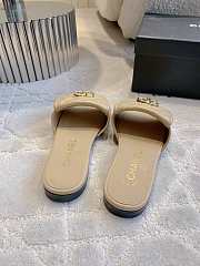 Chanel Beige Slides 05 - 3
