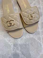 Chanel Beige Slides 05 - 4