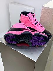 Air Jordan 11 Black Pink Sneaker - 2