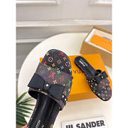 Louis Vuitton LV x TM 6AM Flat Black Mule - 2