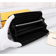 Fendi FF Long Wallet Brown - 5