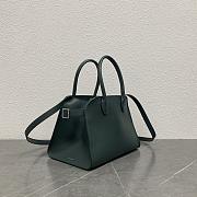 The Row Soft Margaux 10 Bag Green 26x17x20cm - 5
