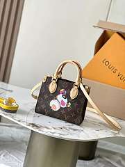 Louis Vuitton LV x TM Onthego BB Bag Panda Murakami 25x11x19cm - 1