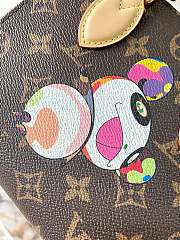 Louis Vuitton LV x TM Onthego BB Bag Panda Murakami 25x11x19cm - 2