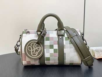 Louis Vuitton LV Keepall Bandoulière 25 Green 25x15x11cm