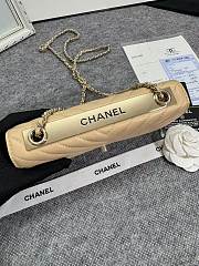 Chanel Wallet On Chain Flap Beige Lambskin 19cm - 2