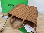 Bottega Veneta Mini Cabat Caramel 20x15x12cm - 3
