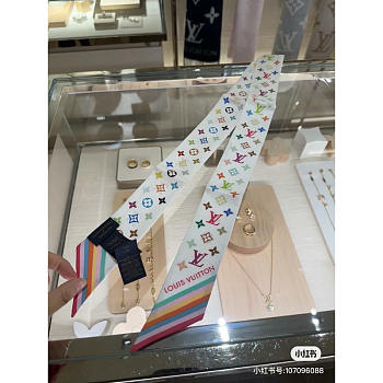 Louis Vuitton LV x TM Multicolor BB Long Scarf 120x5cm