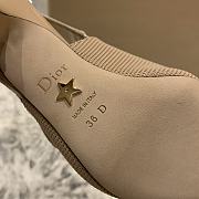 Dior J’adior Slingback Pump Beige Fabric 6.5cm - 4