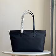Burberry Medium Logo Nylon Black Tote 35x12x25cm - 5
