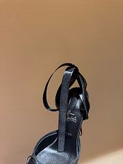 Christian Louboutin Cassia Lace Up Alta 160 mm Black Pumps - 5