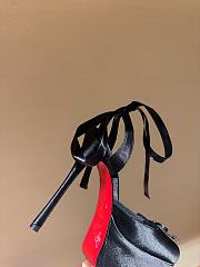 Christian Louboutin Cassia Lace Up Alta 160 mm Black Pumps - 4
