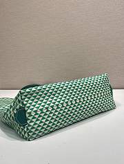 Prada Symbole Shopping Green Bag 33x29x14cm - 3