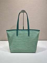 Prada Symbole Shopping Green Bag 33x29x14cm - 2