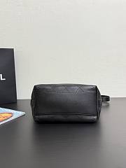 Chanel Bucket Bag Black Lambskin Gold 28x31x15cm - 4