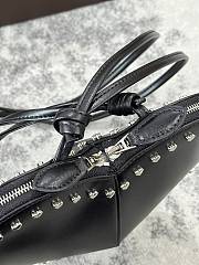 Alaia Le Coeur Studded Black Heart Bag 21x17x5cm - 5