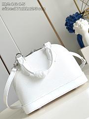 Louis Vuitton LV Alma BB White 23.5x17.5x11.5cm - 4