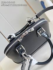 Louis Vuitton LV Alma BB Black 23.5x17.5x11.5cm - 5