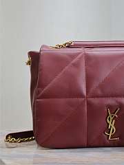 YSL Jamie 4.3 Bag Red Gold 29x21x9.5cm - 2