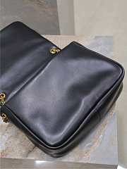 YSL Jamie 4.3 Bag Black Gold 29x21x9.5cm - 5