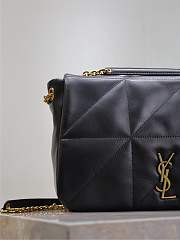 YSL Jamie 4.3 Bag Black Gold 29x21x9.5cm - 2