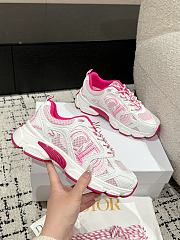 Dior Miss Chrono Sneaker White Fuchsia - 1