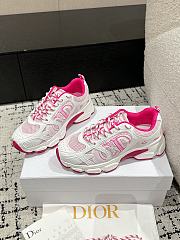 Dior Miss Chrono Sneaker White Fuchsia - 4