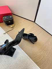 Valentino Black Patent Heel 8.5cm - 4