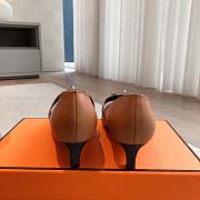 Hermes Kiara Brown Pump 4cm - 5