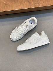 Louis Vuitton LV White Sneaker Trainer - 5