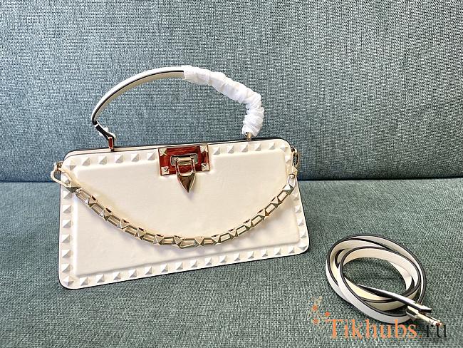 Valentino Garavani Rockstud White 28x14x8cm - 1