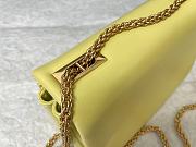 Valentino Garavani One Stud Yellow Bag 19x14x11cm - 5