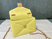 Valentino Garavani One Stud Yellow Bag 19x14x11cm - 3