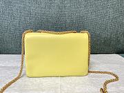 Valentino Garavani One Stud Yellow Bag 19x14x11cm - 2