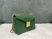 Valentino Garavani One Stud Green Bag 19x14x11cm - 2