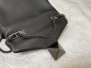 Valentino Garavani One Stud Full Black Bag 19x14x11cm - 6