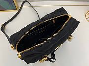 Prada Black Nylon Medium Shoulder Bag 27x10x20cm - 6