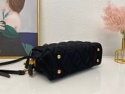 Prada Black Nylon Medium Shoulder Bag 27x10x20cm - 5