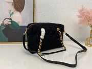 Prada Black Nylon Medium Shoulder Bag 27x10x20cm - 4