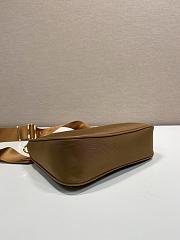 Prada Re-Edition 2005 Re-Nylon Bag Brown 22x12x6cm - 2