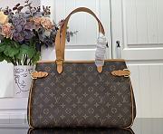 Louis Vuitton LV Monogram Batignolles Horizontal Tote Bag 38x26x13cm - 1