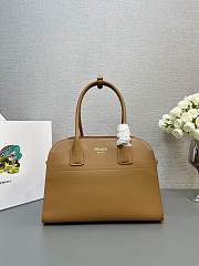 Prada Medium Leather Caramel Tote Bag 32x23.5x16cm - 1