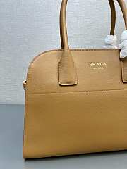 Prada Medium Leather Caramel Tote Bag 32x23.5x16cm - 6