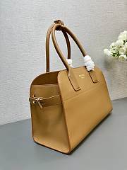 Prada Medium Leather Caramel Tote Bag 32x23.5x16cm - 2