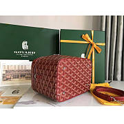 Goyard Muse Vanity Case Bag Red 16x14x20cm - 2