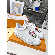 Louis Vuitton LV x TM Time Out White Sneaker - 1